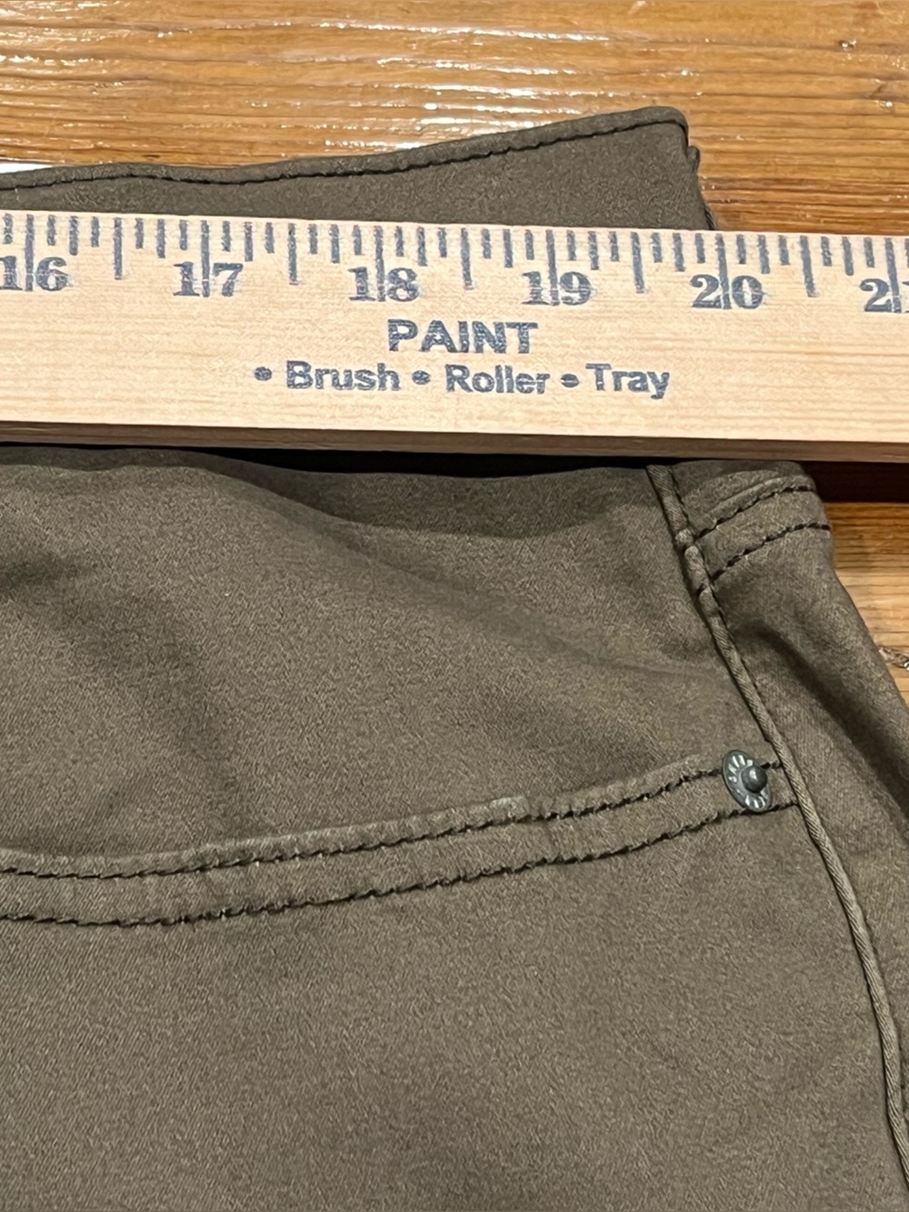 Lucky Brand 121 Slim Straight Leg Pants • BARK Brown • Size 40x30 • NWT - Picture 9 of 12